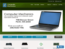 Tablet Screenshot of dellrepairsperth.com